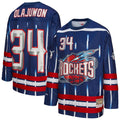 Houston Rockets Hakeem Olajuwon Mitchell & Ness Unisex Maxxed Out Fashion Hockey Jersey - Navy