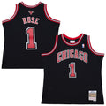 Chicago Bulls Derrick Rose Mitchell & Ness Big & Tall 2010/11 Swingman Jersey - Black
