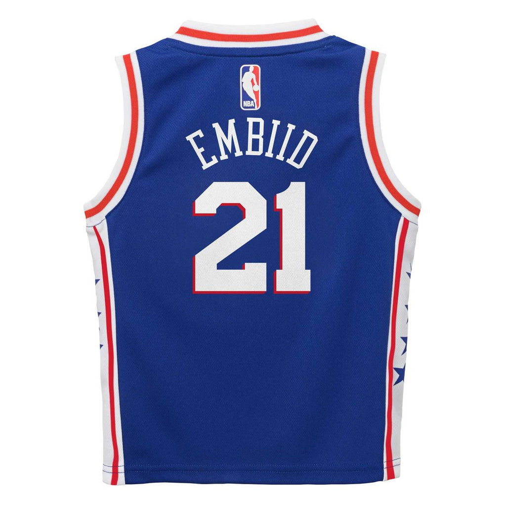 Philadelphia 76ers Joel Embiid Nike Preschool Swingman Player Jersey - Icon Edition - Royal