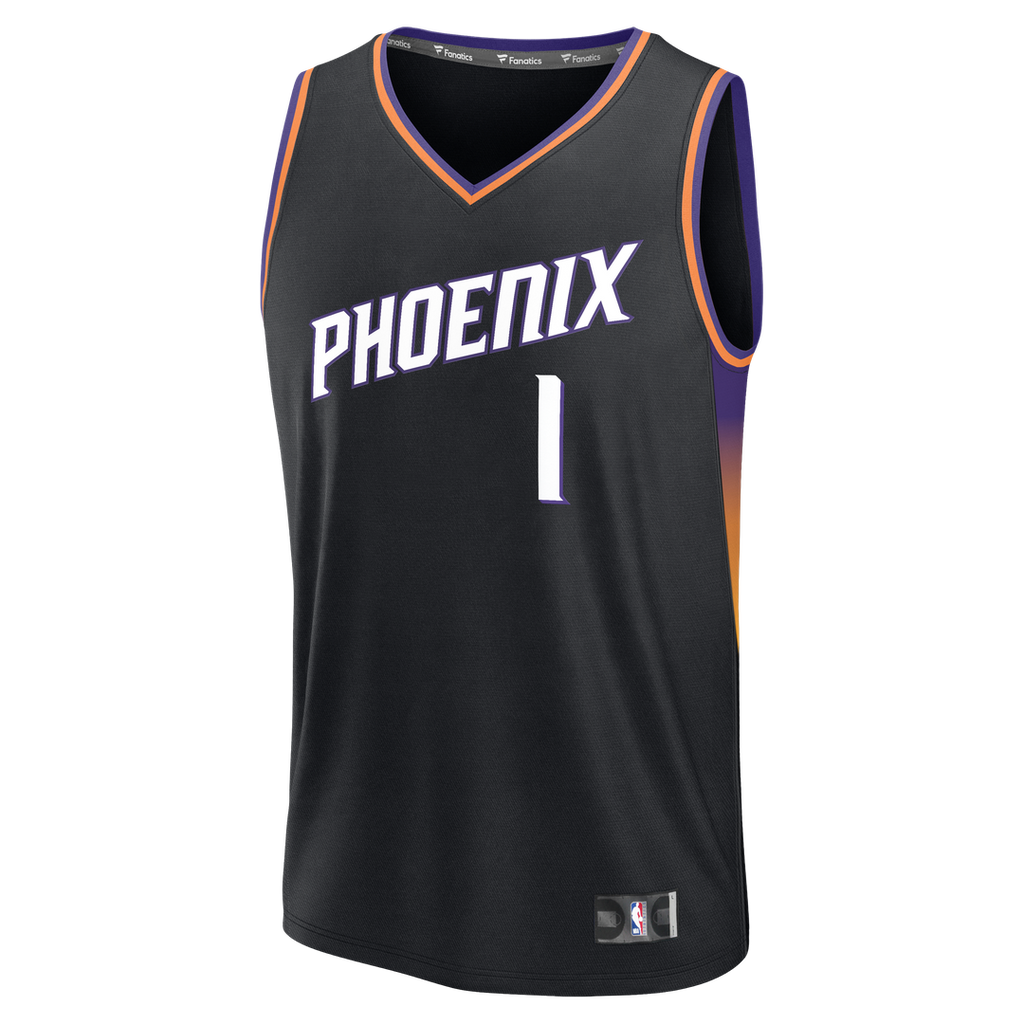 Phoenix Suns Devin Booker Fanatics Fast Break Jersey - Statement Edition - Black
