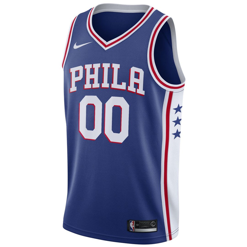 Philadelphia 76ers Nike 2020/21 Swingman Custom Jersey - Association Edition - White