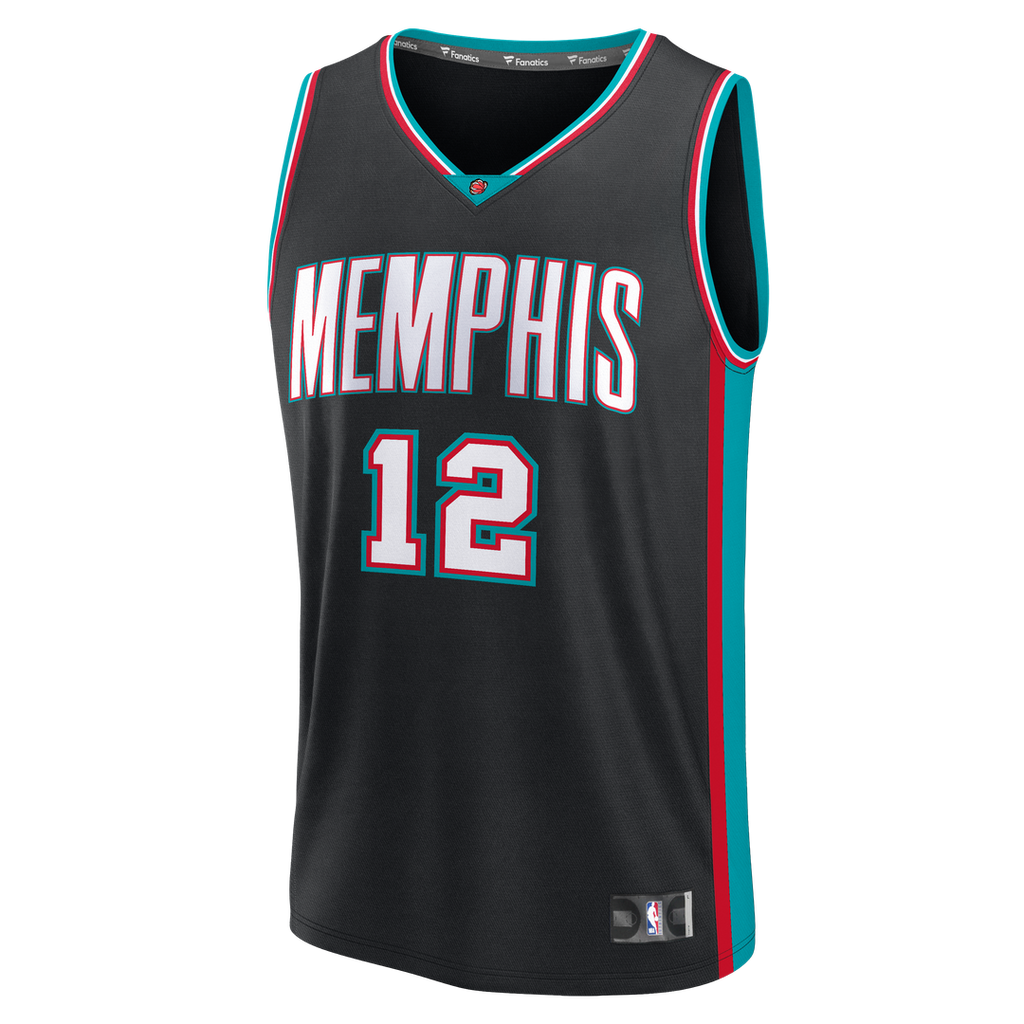 Memphis Grizzlies Ja Morant Fanatics Fast Break Jersey - Classic Edition - Black