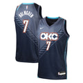 Oklahoma City Thunder Chet Holmgren Nike Youth 2025/26 City Edition Swingman Jersey - Navy