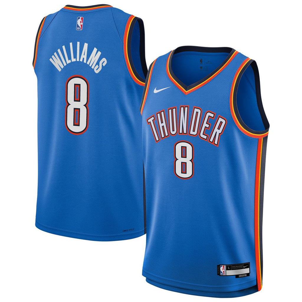 Oklahoma City Thunder Jalen Williams Nike Youth Swingman Jersey - Icon Edition - Blue