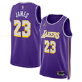 Los Angeles Lakers LeBron James Jordan Brand Unisex Swingman Jersey - Statement Edition - Purple