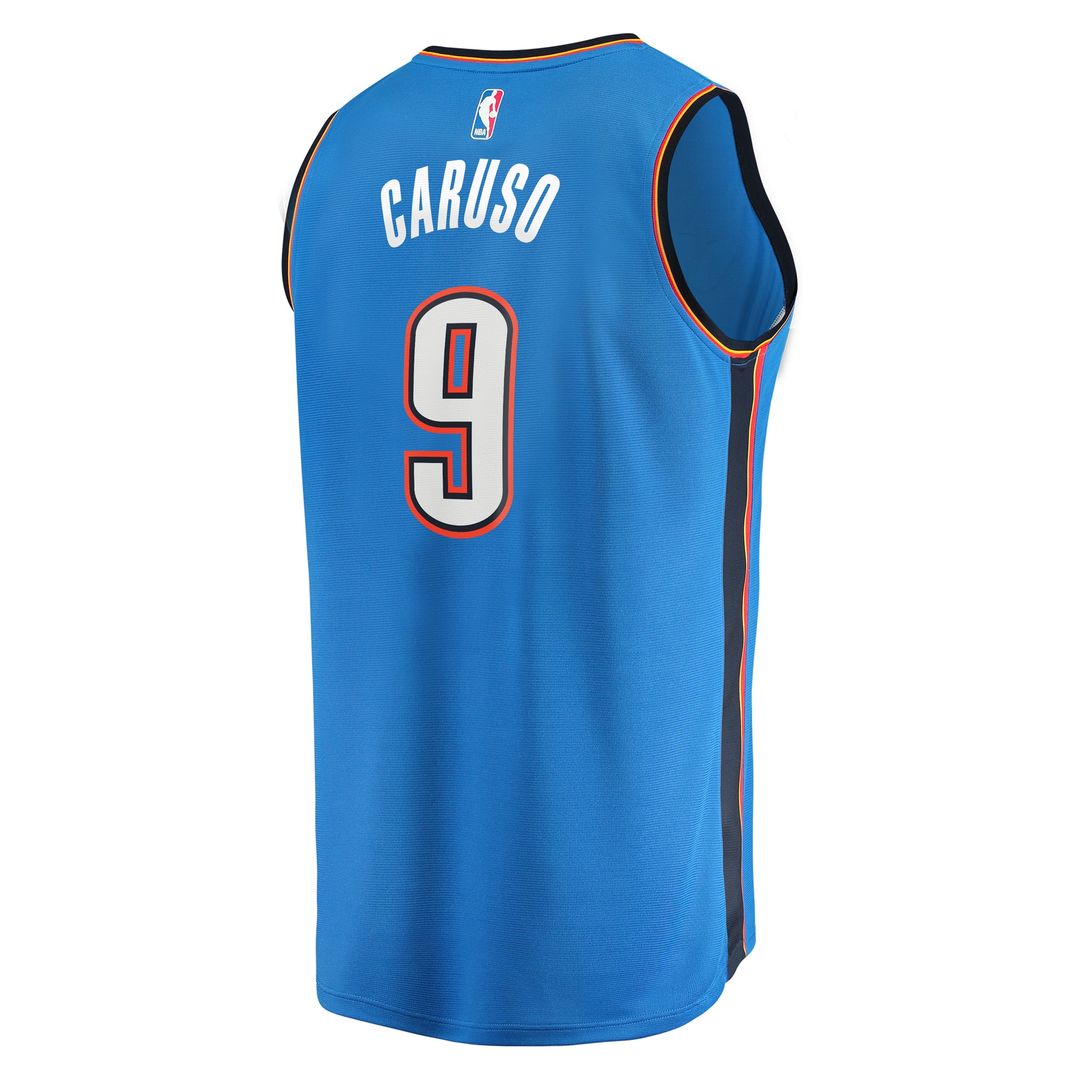Oklahoma City Thunder Alex Caruso Fanatics Fast Break Replica Player Jersey - Icon Edition - Blue