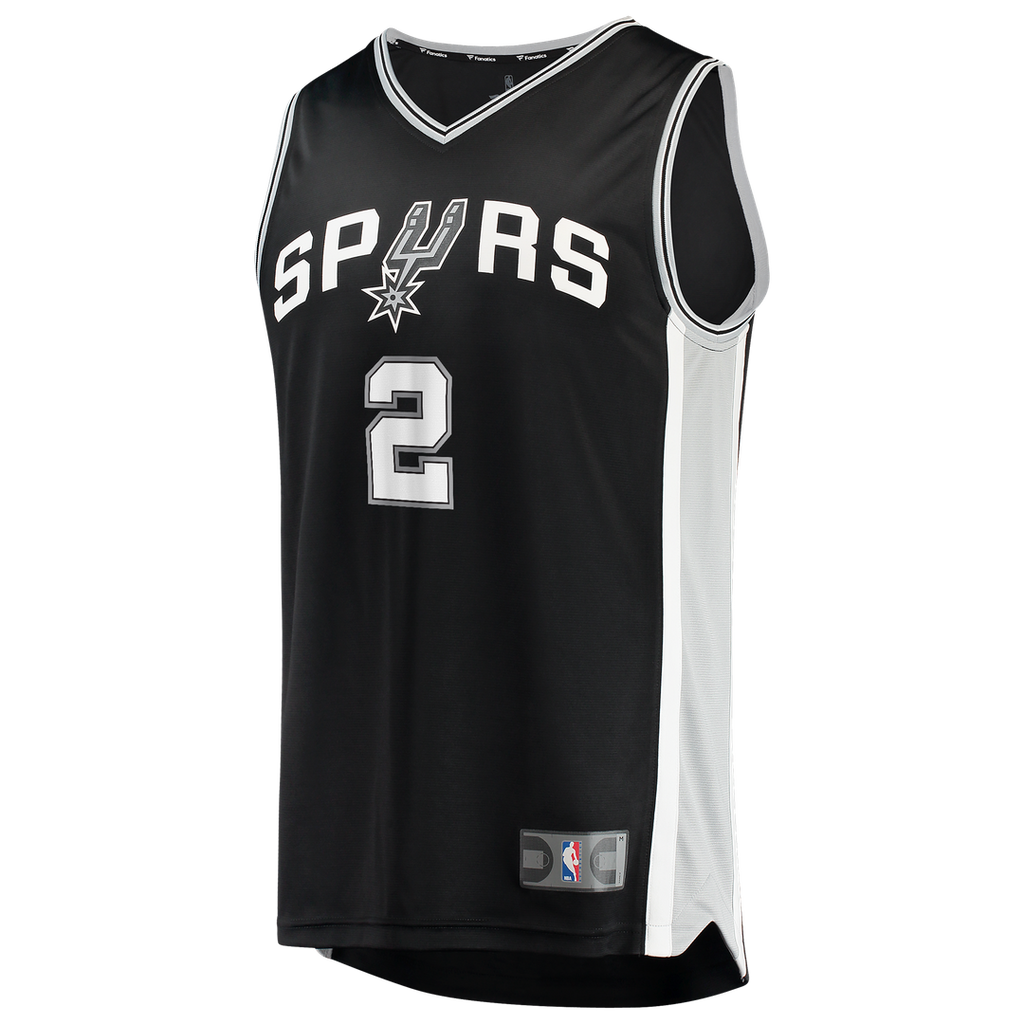 San Antonio Spurs Dylan Harper Fanatics 2026 NBA Finals Patch Fast Break Jersey - Icon Edition - Black