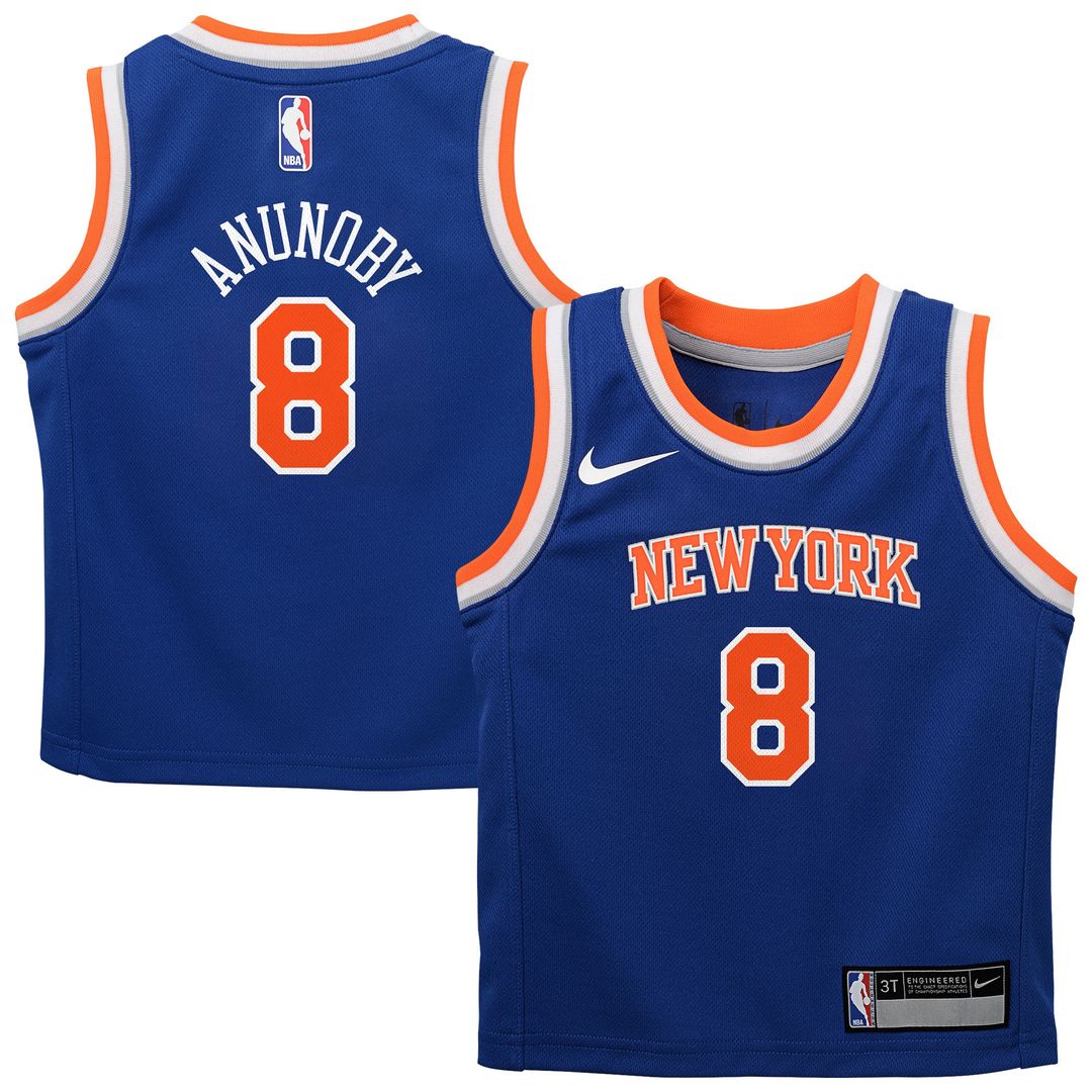 New York Knicks OG Anunoby Nike Infant Swingman Swingman Jersey - Icon Edition - Blue