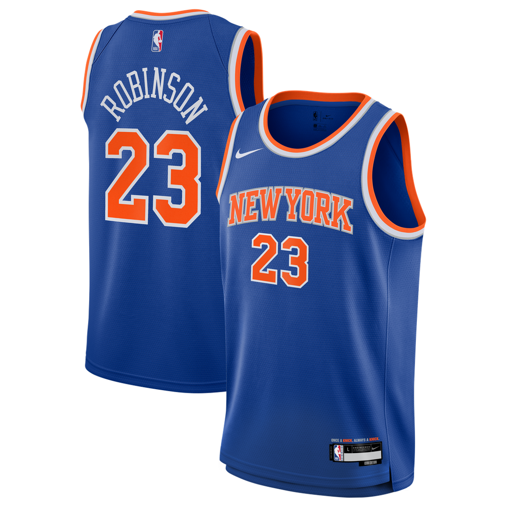 New York Knicks Mitchell Robinson Nike Youth Swingman Jersey - Icon Edition - Blue