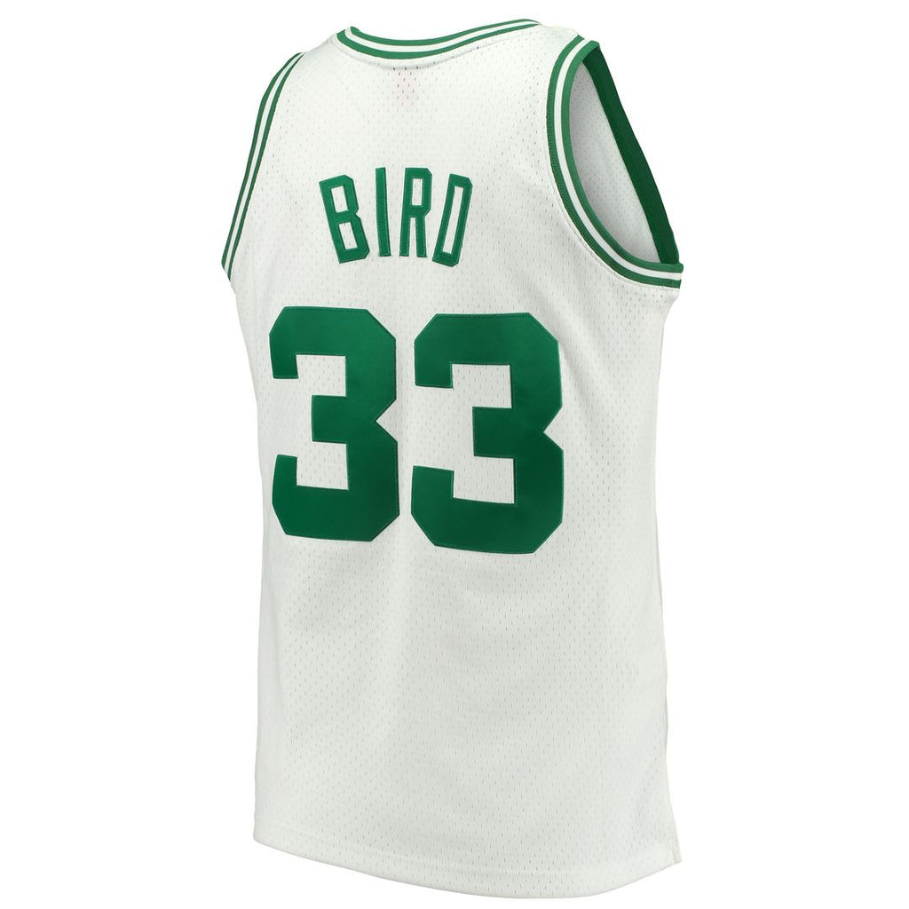 Boston Celtics Larry Bird Mitchell & Ness Hardwood Classics Swingman Jersey - Kelly Green