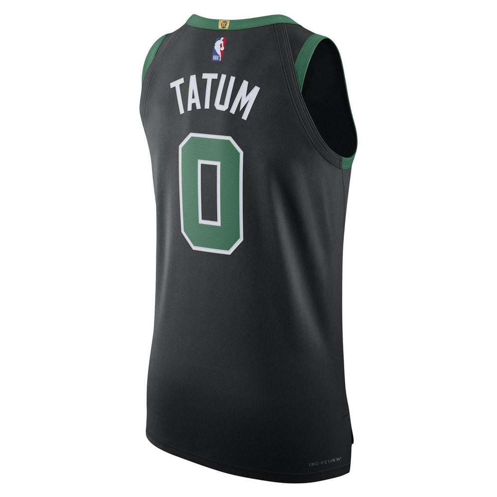 Boston Celtics Jayson Tatum Jordan Brand Authentic Player Jersey - Statement Edition - Black