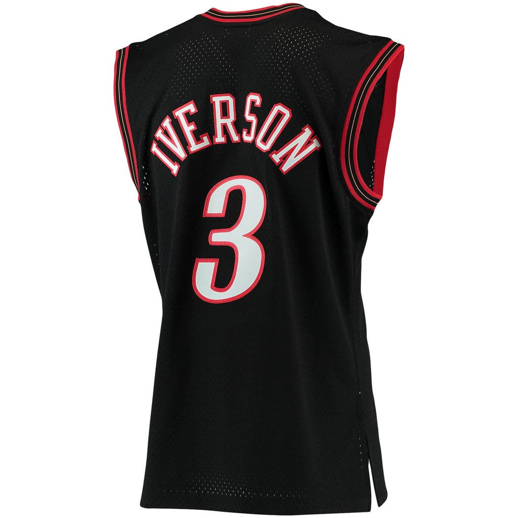 Philadelphia 76ers Allen Iverson Mitchell & Ness 1996/97 Big & Tall Hardwood Classics Swingman Jersey - Royal