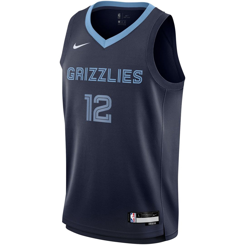 Memphis Grizzlies Ja Morant Nike Youth Swingman Jersey - Icon Edition - Navy