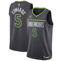 Minnesota Timberwolves Anthony Edwards Jordan Brand Unisex Swingman Jersey - Statement Edition - Charcoal