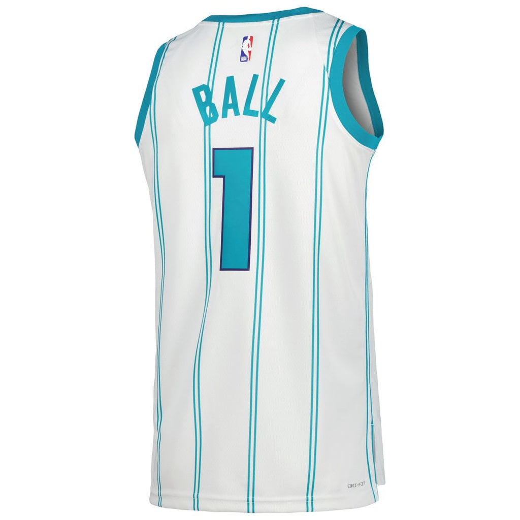 Charlotte Hornets LaMelo Ball Jordan Brand Unisex Swingman Jersey - Icon Edition - Teal