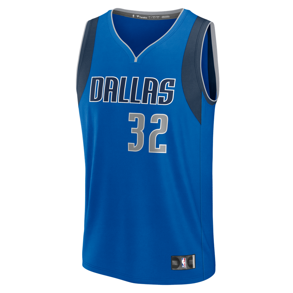 Dallas Mavericks Cooper Flagg Fanatics Youth 2025 NBA Draft First Round Pick Fast Break Replica Jersey - Icon Edition - Blue