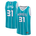 Charlotte Hornets Tidjane Salaun Fanatics 2024 NBA Draft Fast Break Player Jersey - Icon Edition - Teal