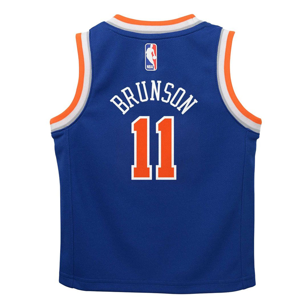 New York Knicks Jalen Brunson Nike Infant Replica Swingman Jersey - Blue - Icon Edition
