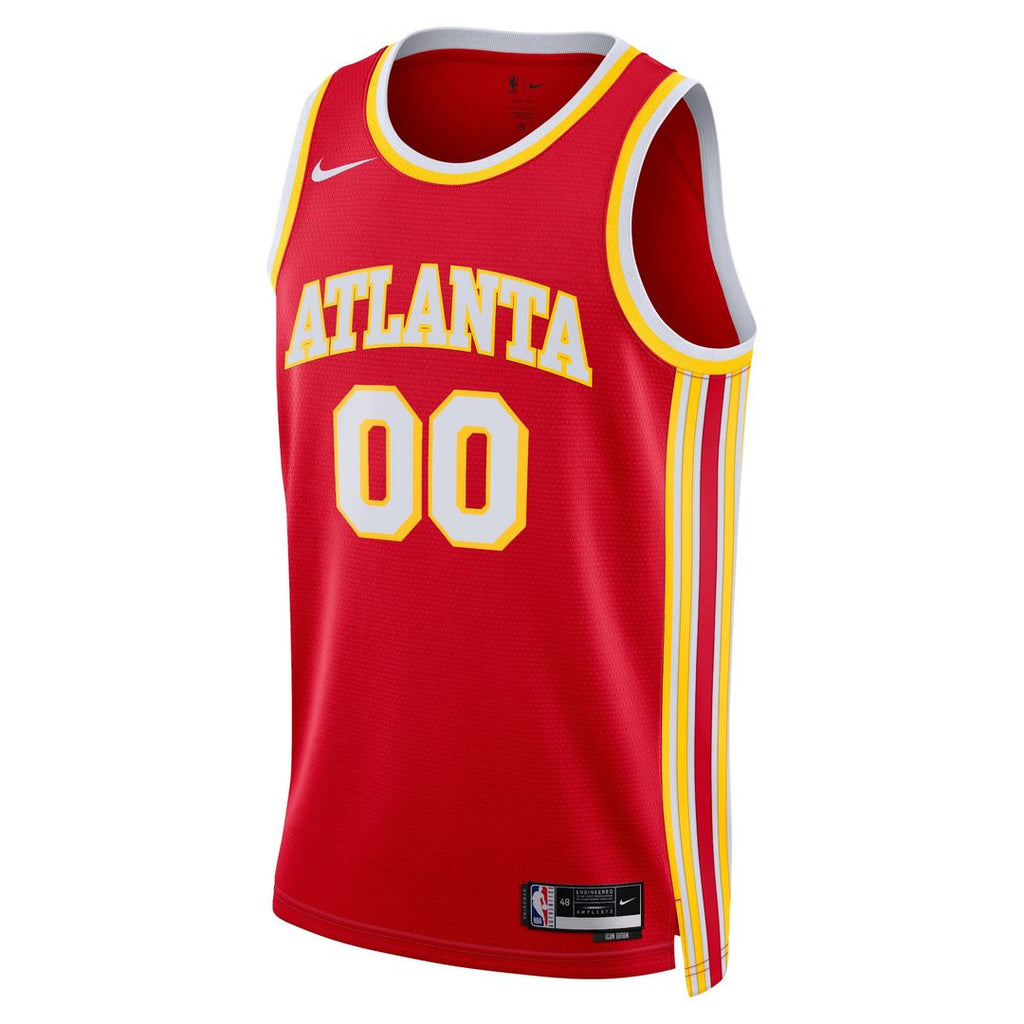 Atlanta Hawks Nike Unisex Swingman Custom Jersey White - Association Edition