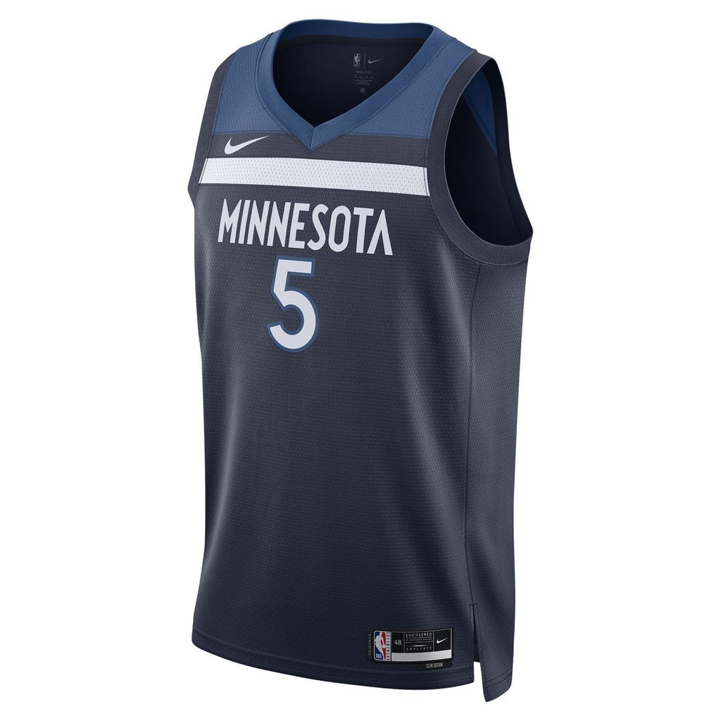 Minnesota Timberwolves Anthony Edwards Nike Unisex Swingman Jersey - Icon Edition - Navy
