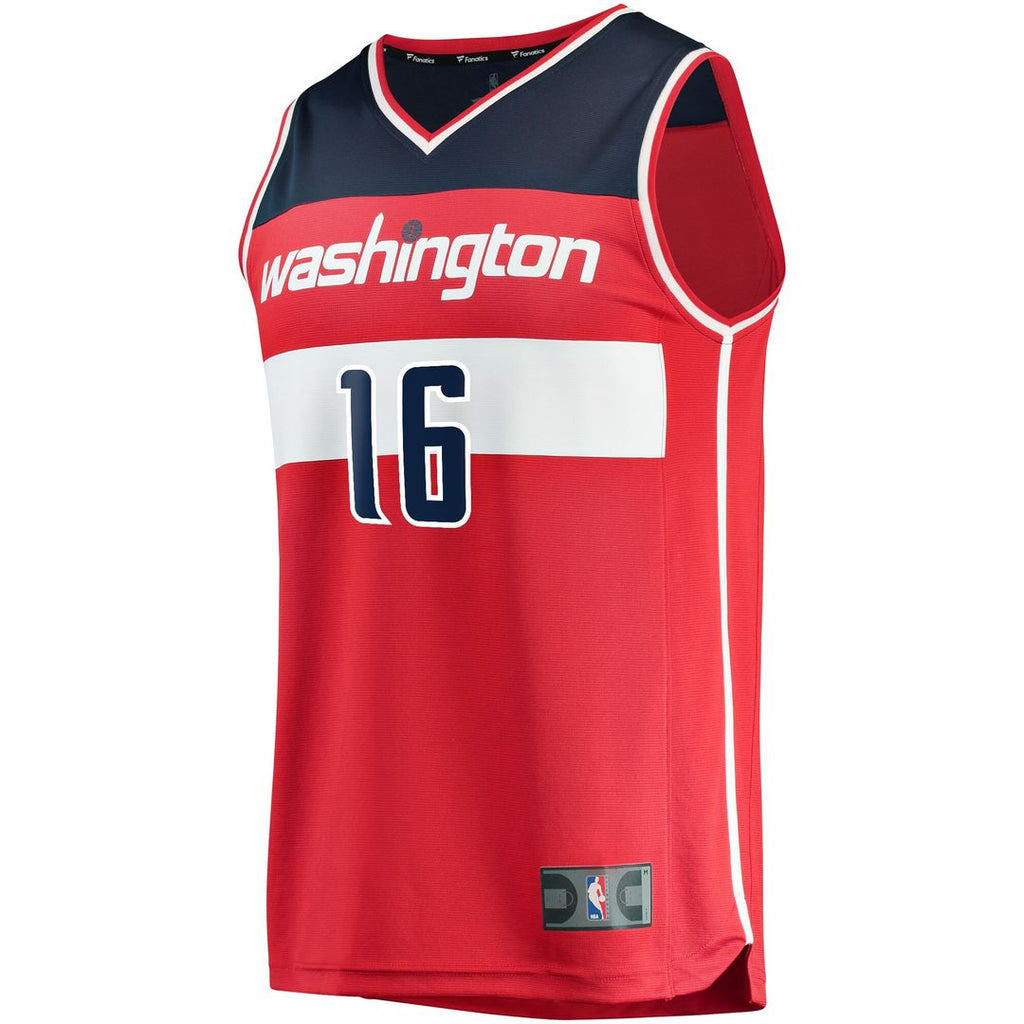 Washington Wizards Anthony Gill Fanatics Fast Break Replica Jersey - Icon Edition - Red