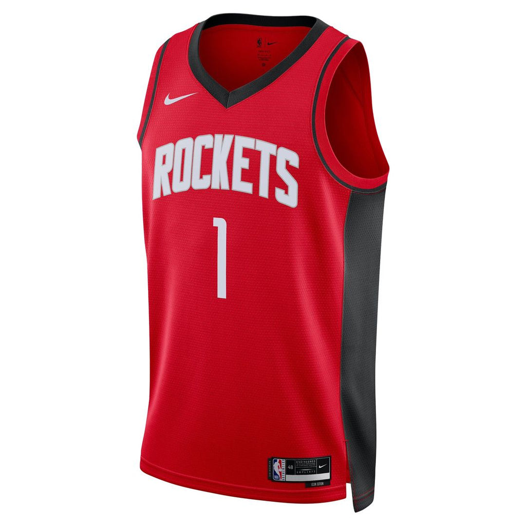 Houston Rockets Amen Thompson Nike Unisex Swingman Player Jersey - Icon Edition - Red