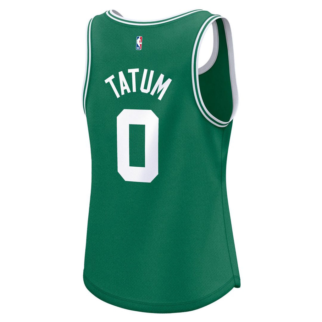 Boston Celtics Jayson Tatum Fanatics Women's Fast Break Player Jersey - Icon Edition - Kelly Green