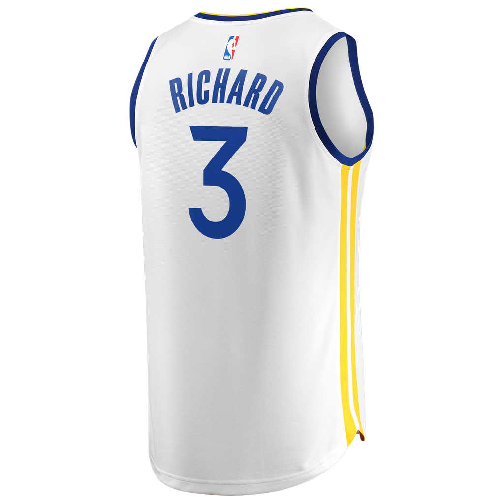 Golden State Warriors Will Richard Fanatics Fast Break Replica Jersey - White - Association Edition