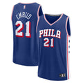 Philadelphia 76ers Joel Embiid Fanatics Fast Break Replica Jersey - Icon Edition - Royal