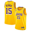 Los Angeles Lakers Austin Reaves Nike Youth Swingman Jersey - Icon Edition - Gold