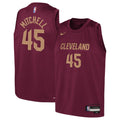 Cleveland Cavaliers Donovan Mitchell Nike Youth Swingman Jersey - Icon Edition - Wine