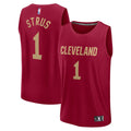 Cleveland Cavaliers Max Strus Fanatics Youth Fast Break Player Jersey - Icon Edition - Wine