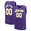 Los Angeles Lakers Fanatics Fast Break Custom Jersey - Icon Edition - Purple