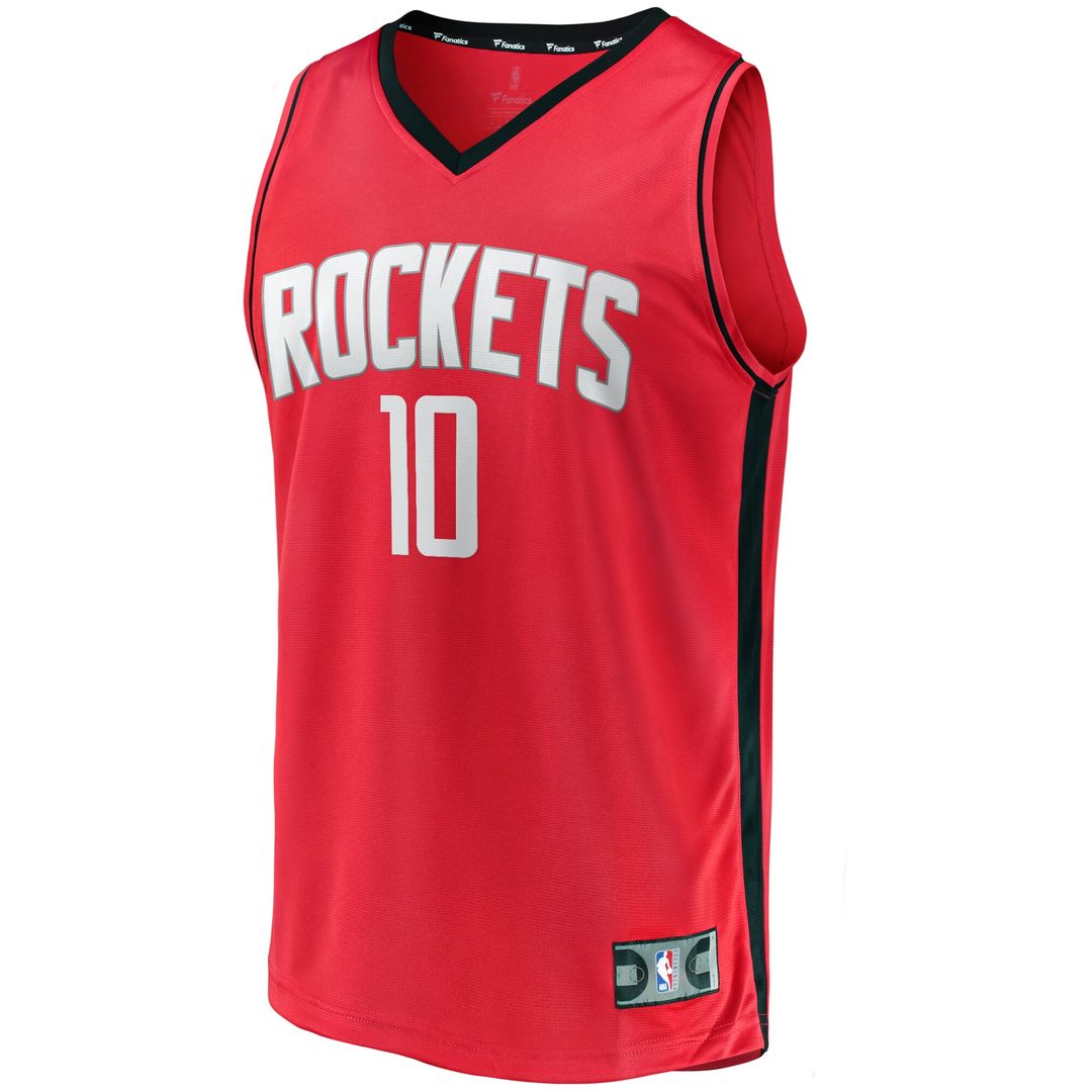 Houston Rockets Jabari Smith Jr. Fanatics Fast Break Replica Player Jersey - Icon Edition - Red