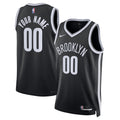 Brooklyn Nets Nike Unisex Swingman Custom Jersey Black - Icon Edition
