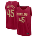 Cleveland Cavaliers Donovan Mitchell Fanatics Fast Break Replica Player Jersey - Icon Edition - Wine