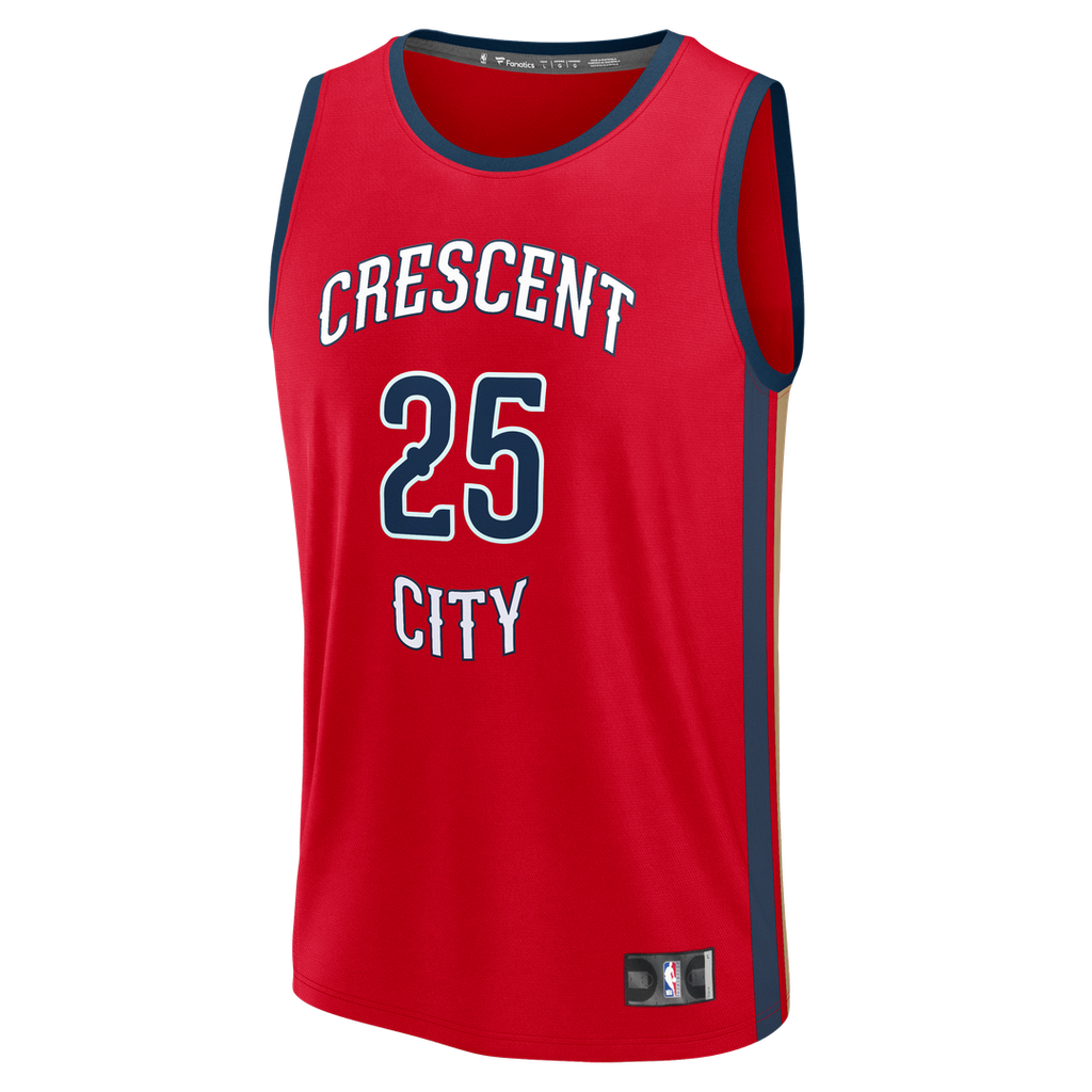 New Orleans Pelicans Trey Murphy III Fanatics Fast Break Replica Player Jersey - Statement Edition - Red