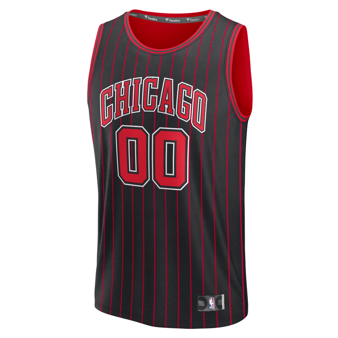 Chicago Bulls Fanatics Fast Break Custom Jersey - Icon Edition - Red