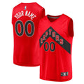 Toronto Raptors Fanatics Fast Break Replica Custom Jersey - Icon Edition - Red