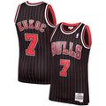 Chicago Bulls Toni Kukoc Mitchell & Ness 1995/96 Hardwood Classics Swingman Jersey - Black