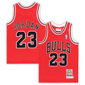 Chicago Bulls Michael Jordan Mitchell & Ness Preschool 1997/98 Hardwood Classics Authentic Jersey - Red