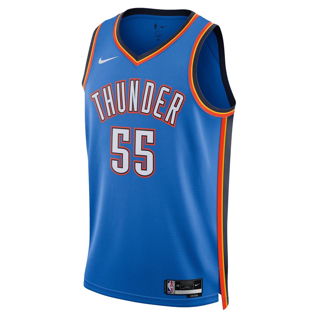 Oklahoma City Thunder Isaiah Hartenstein Nike Unisex Swingman Jersey - Icon Edition - Blue