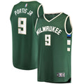 Milwaukee Bucks Bobby Portis Fanatics Fast Break Replica Jersey - Icon Edition - Green