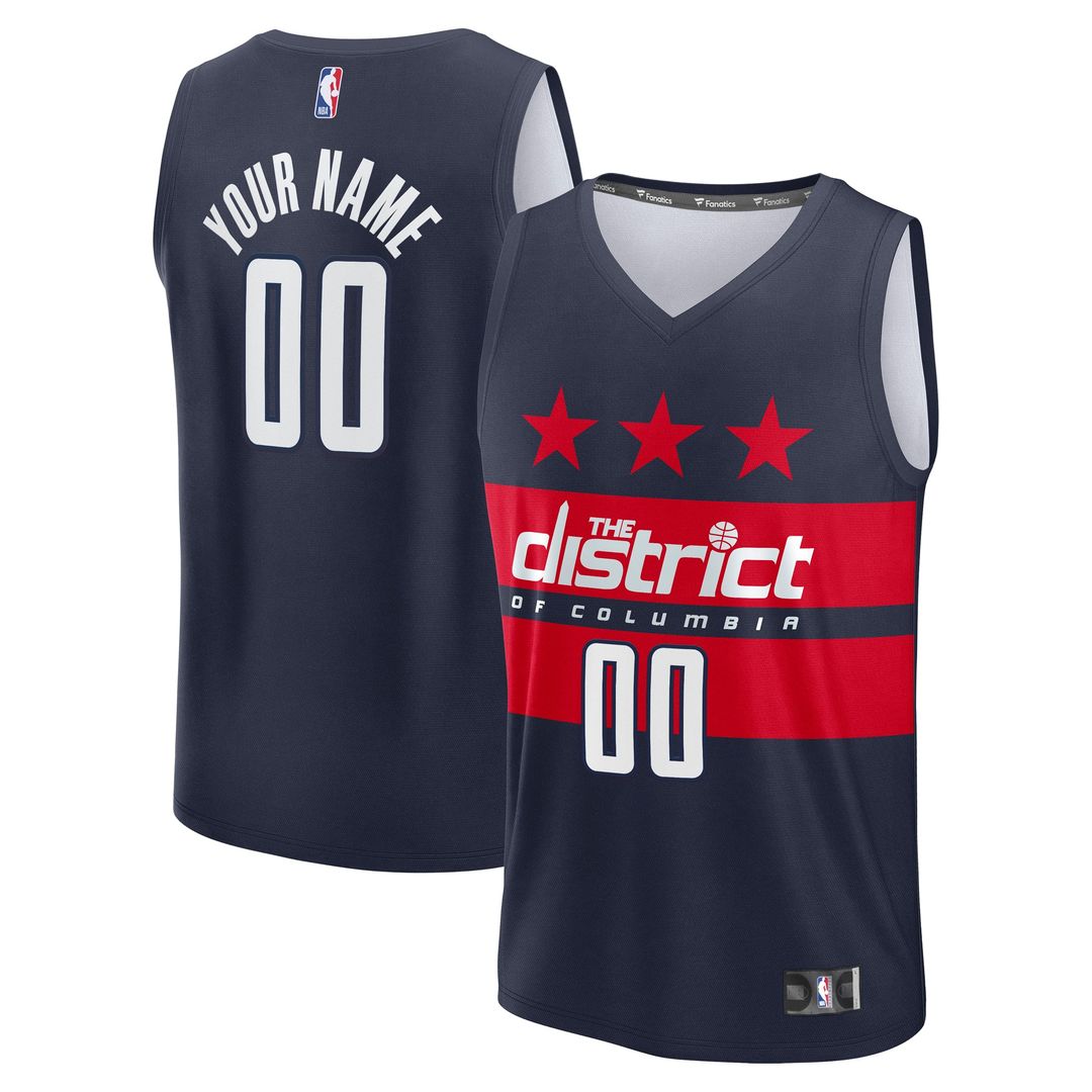 Washington Wizards Fanatics Fast Break Custom Jersey - Red - Icon Edition