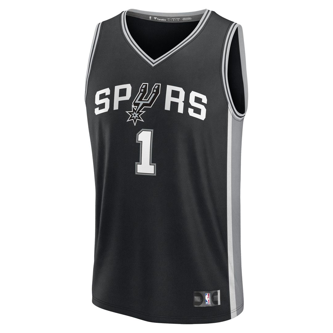 San Antonio Spurs Victor Wembanyama Fanatics Youth Fast Break Replica Player Jersey - Association Edition - White