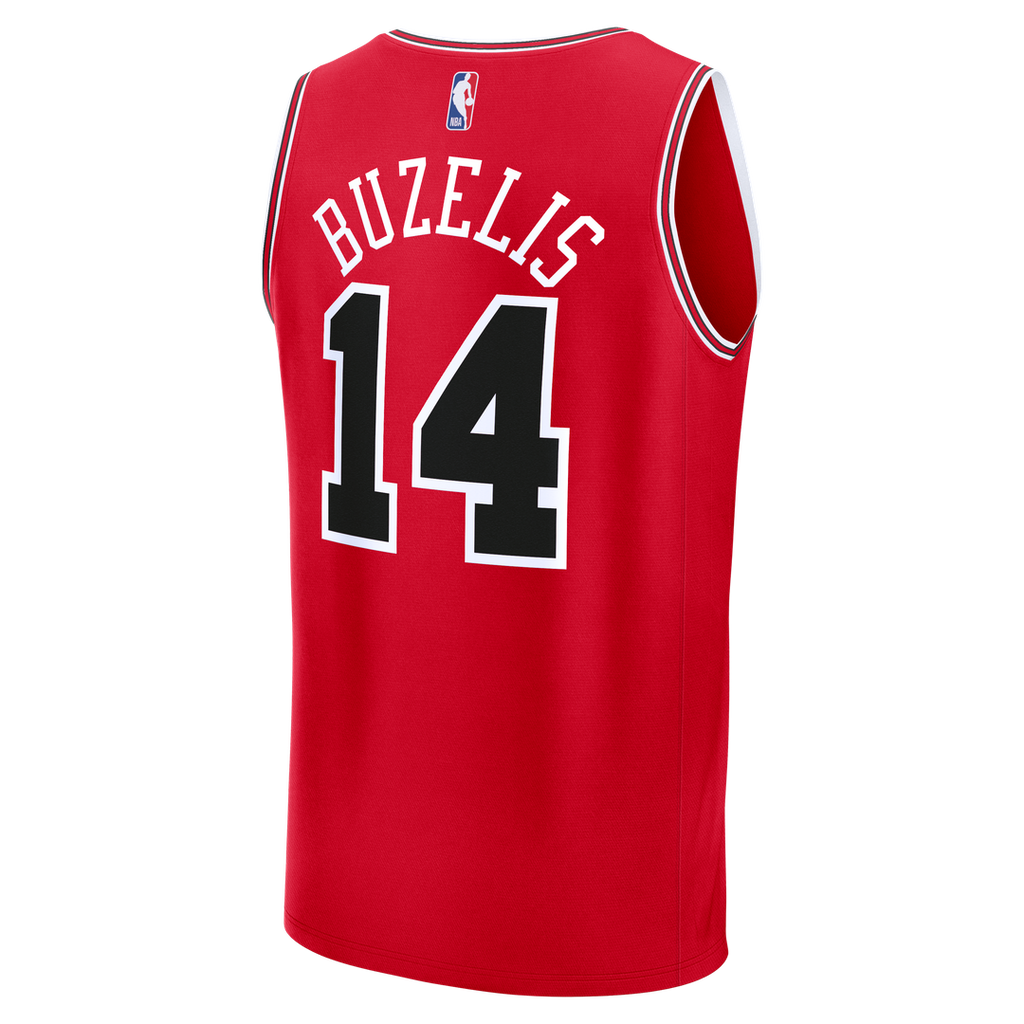 Chicago Bulls Matas Buzelis Fanatics Fast Break Replica Player Jersey - Icon Edition - Red