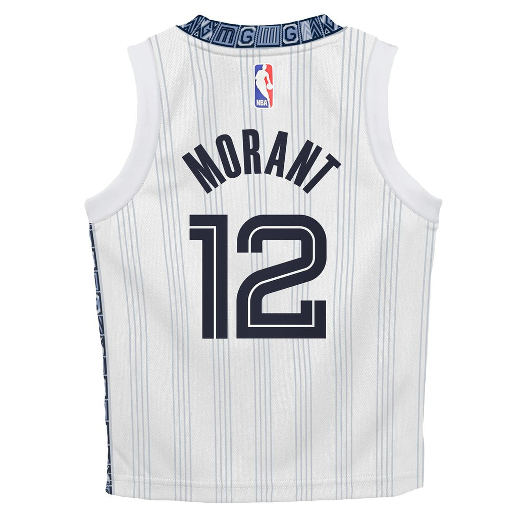 Memphis Grizzlies Ja Morant Nike Preschool 2025/26 City Edition Swingman Jersey - White