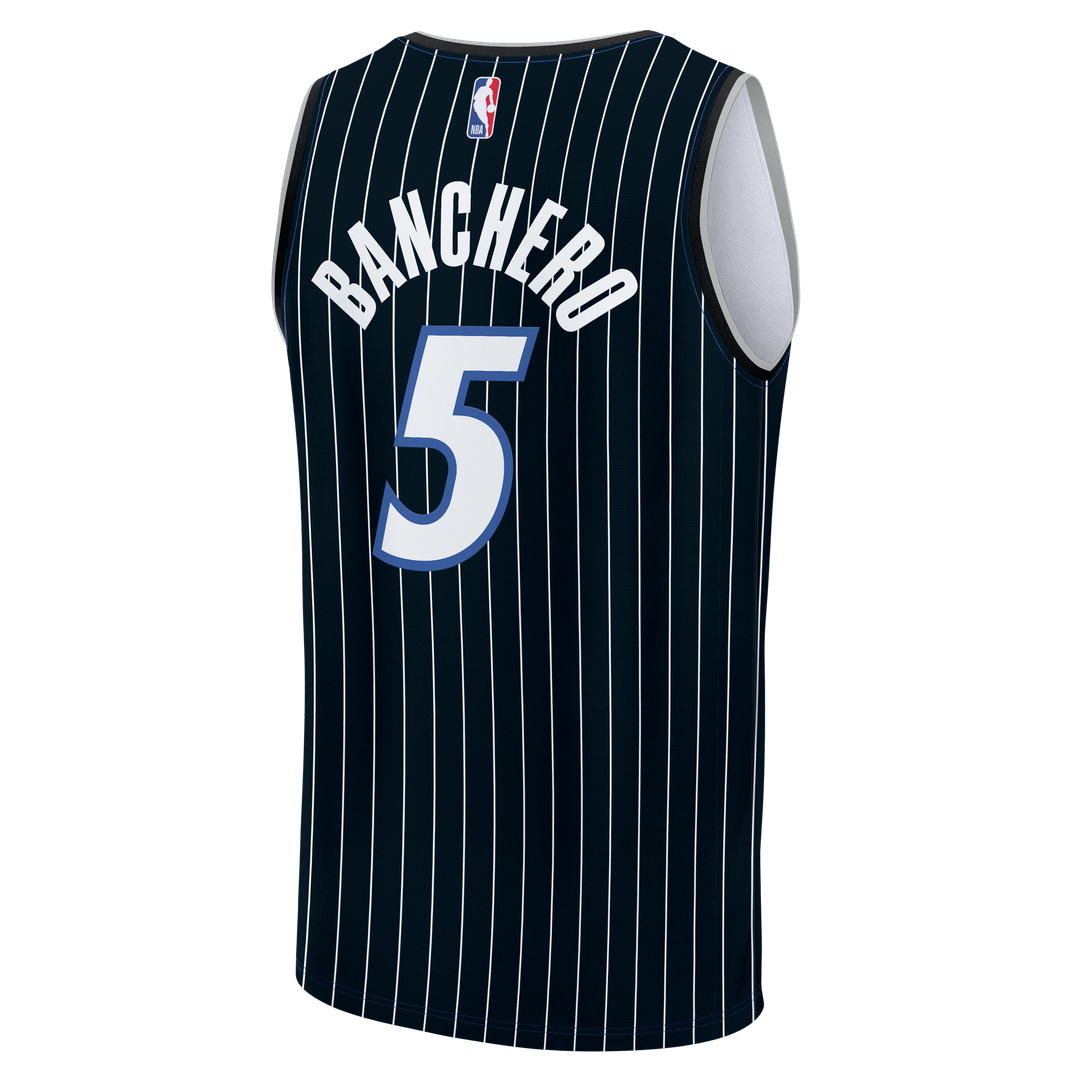 Orlando Magic Paolo Banchero Fanatics Youth Fast Break Jersey - Statement Edition - Black