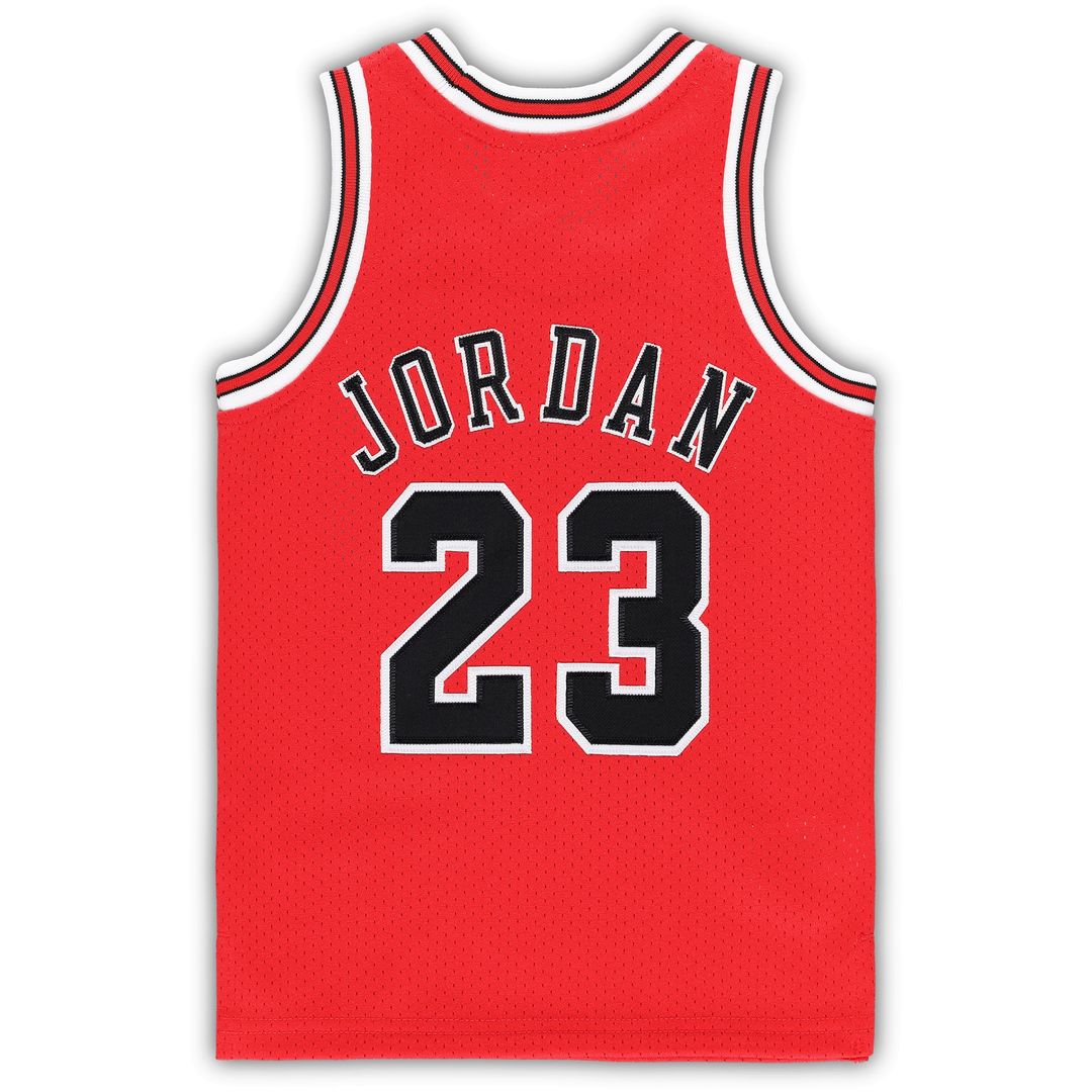 Chicago Bulls Michael Jordan Mitchell & Ness Toddler 1997/98 Hardwood Classics Authentic Jersey - White