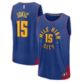 Denver Nuggets Nikola Jokic Fanatics Fast Break Replica Player Jersey - Statement Edition - Blue